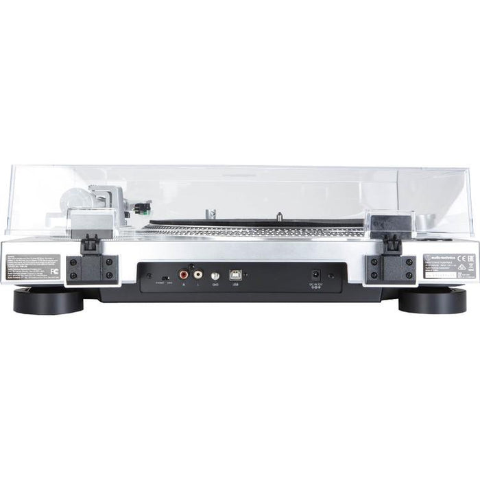 Audio Technica AT-LP120XUSB-SV | Table tournante - Entraînement direct - Analogique et USB - Argent-SONXPLUS Thetford Mines