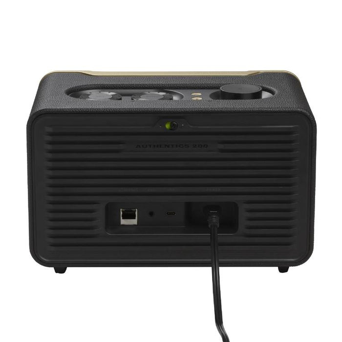 JBL Authentics 200 | Haut-parleurs Stéréo - Wi-Fi - Bluetooth - Noir-SONXPLUS Thetford Mines