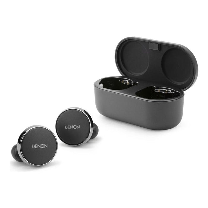 Denon PERL PRO | Écouteurs sans fil - Bluetooth - Technologie Masimo Adaptive Acoustic - Noir-SONXPLUS Thetford Mines