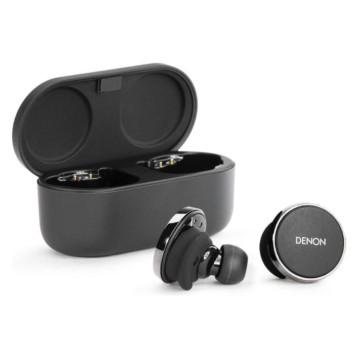 Denon PERL PRO | Écouteurs sans fil - Bluetooth - Technologie Masimo Adaptive Acoustic - Noir-SONXPLUS Thetford Mines