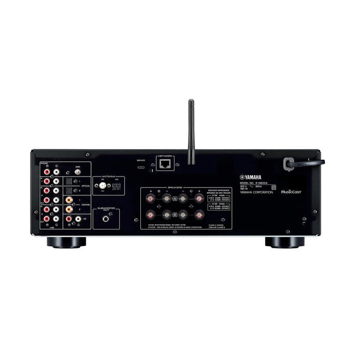 Yamaha R-N600A | Récepteur réseau/stéréo - MusicCast - Bluetooth - Wi-Fi - AirPlay 2 - Noir-SONXPLUS Thetford Mines