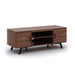 Sonora S40V55MB | TV Stand - 2 Cabinets - 55" wide - Medium Brown-SONXPLUS Thetford Mines