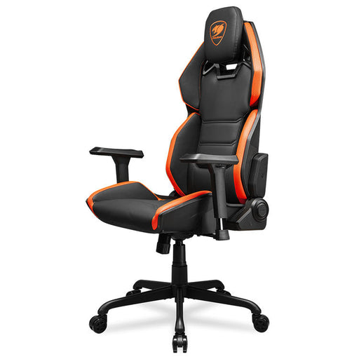 Cougar Hotrod | Chaise de jeu - Dossier multizones - Accoudoir réglable en 3D - Orange-SONXPLUS Thetford Mines