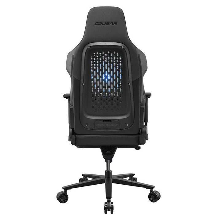 Cougar NxSys Aero | Play chair - Built-in 200mm fan - Scalloped bucket seat - Black-SONXPLUS Thetford Mines