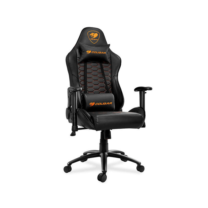 Cougar Outrider | Play Chair - Tilt up to 180 degrees - Embroidered Logo - Black-SONXPLUS Thetford Mines