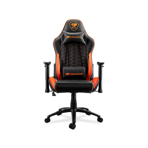 Cougar Outrider | Chaise de jeu - Inclinaison jusqu'à 180 degrés - Logo brodé - Orange-SONXPLUS Thetford Mines