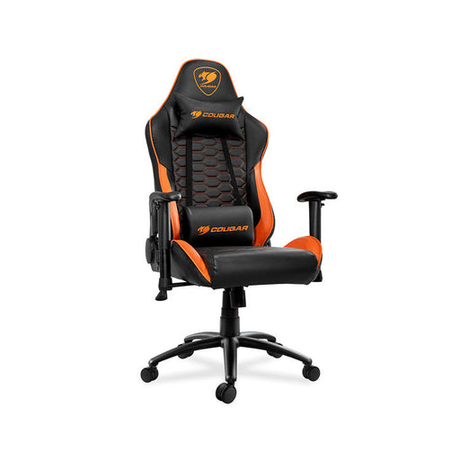Cougar Outrider | Chaise de jeu - Inclinaison jusqu'à 180 degrés - Logo brodé - Orange-SONXPLUS Thetford Mines