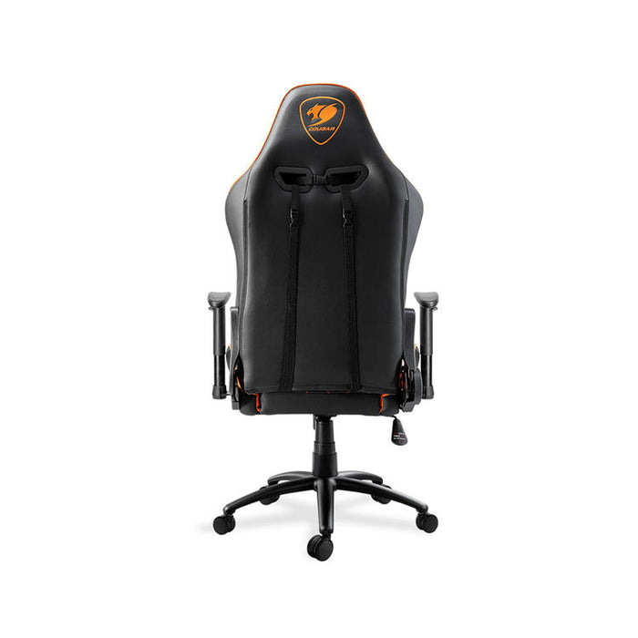 Cougar Outrider | Chaise de jeu - Inclinaison jusqu'à 180 degrés - Logo brodé - Orange-SONXPLUS Thetford Mines
