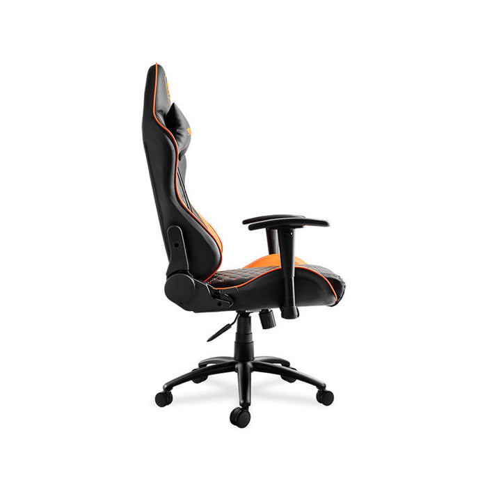 Cougar Outrider | Chaise de jeu - Inclinaison jusqu'à 180 degrés - Logo brodé - Orange-SONXPLUS Thetford Mines
