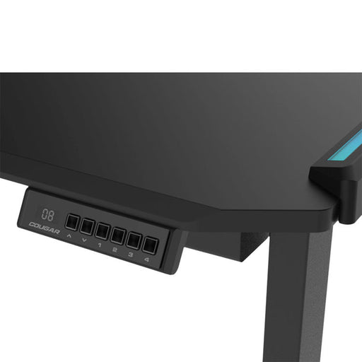 Cougar E-Deimus 120 | Table de jeu électrique - Ports intégrés - Éclairage RVB - Noir-SONXPLUS Thetford Mines