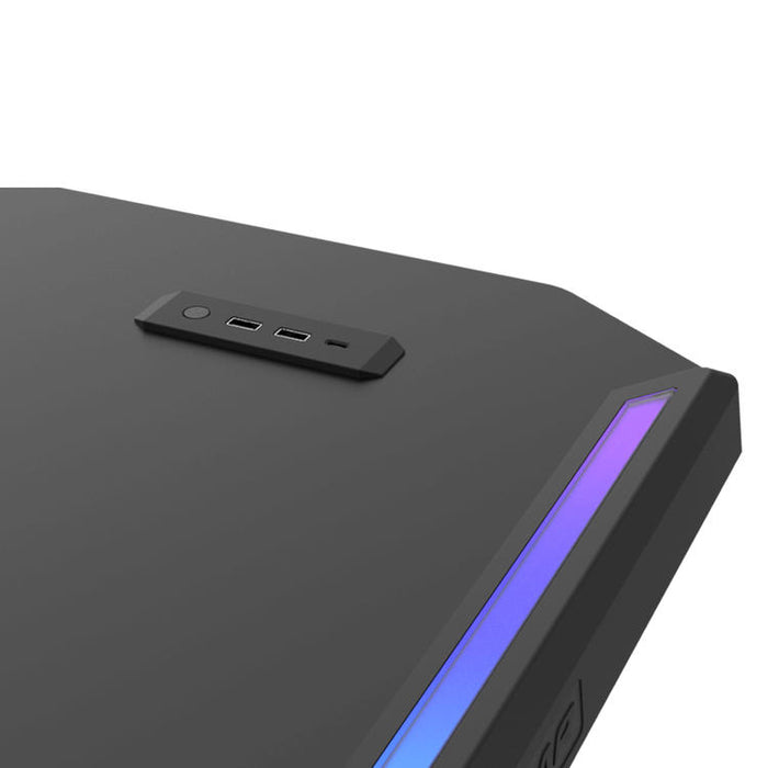 Cougar E-Deimus 120 | Electric Play Table - Integrated Ports - RGB Lighting - Black-SONXPLUS Thetford Mines