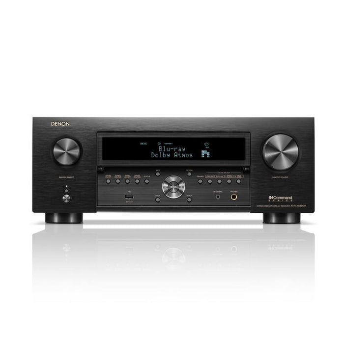Denon AVRX6800H | Récepteur AV 11.4 canaux - Cinéma maison - 3D - 8K - HEOS - Noir-SONXPLUS Thetford Mines