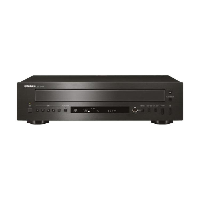 Yamaha CD-C603 | Lecteur CD Multiple - 5 disques - Lecture USB - Pure Direct - Noir-SONXPLUS Thetford Mines