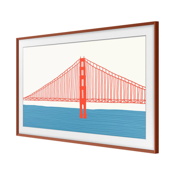 Samsung VG-SCFA65TRCZA | Contour pour téléviseur 65" The Frame - Rouge Brique-SONXPLUS Thetford Mines
