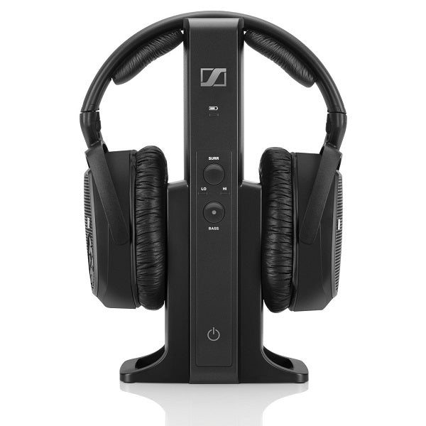 Sennheiser RS 175 | Circumaural Wireless TV Headphones - Stereo - Black-SONXPLUS.com