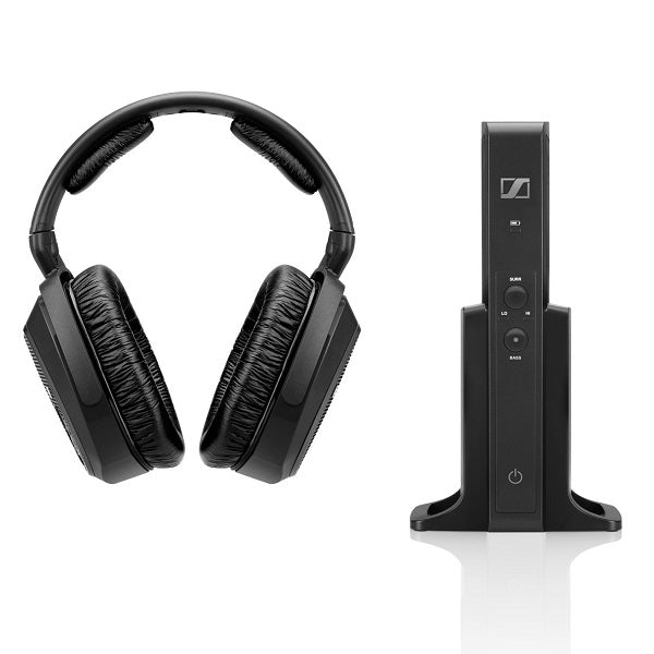 Sennheiser RS 175 | Circumaural Wireless TV Headphones - Stereo - Black-SONXPLUS.com