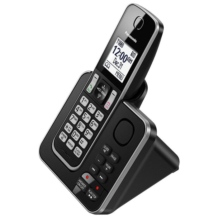 Panasonic KX-TGD392B | Téléphone sans fil - 2 combinés - Répondeur - Noir-SONXPLUS.com