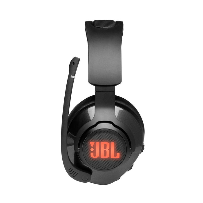 JBL Quantum 400 | Casque de jeu filaire circum-auriculaire - Micro rétractable - USB - Noir-SONXPLUS.com