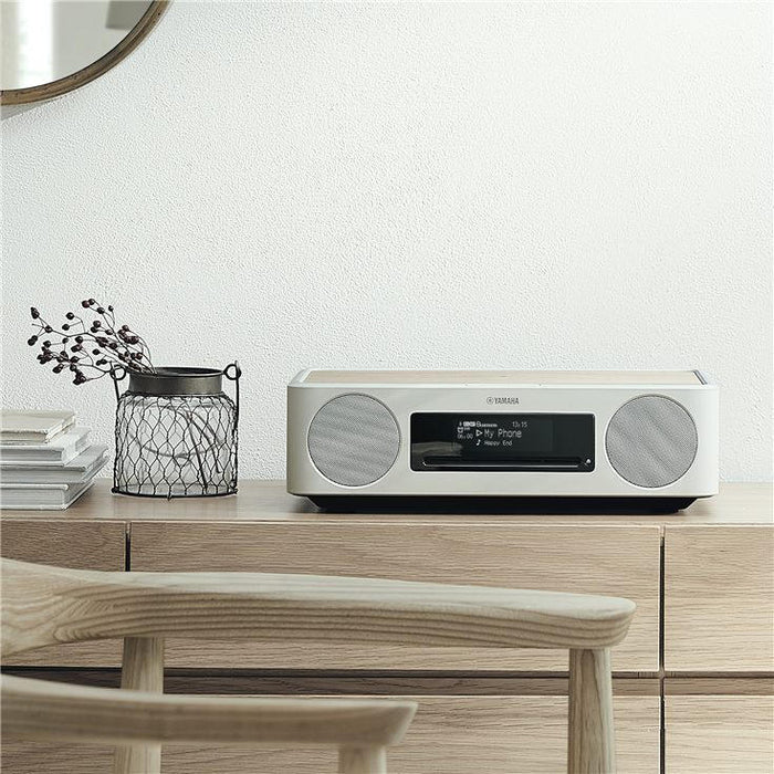 Yamaha TSX-B237 | Clock Radio - 30 W RMS - White-SONXPLUS.com
