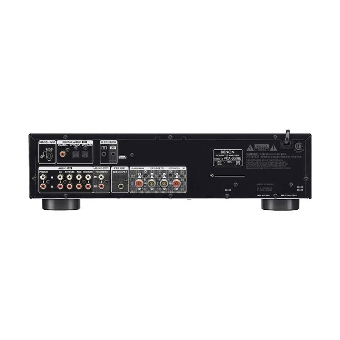 Denon PMA-600NE | 2 Channel Integrated Amplifier - 70 W / Channel - Bluetooth Support - Black-SONXPLUS Thetford Mines