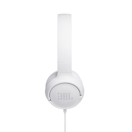 JBL Tune 500 | Wired on-ear headphones - Blanc-SONXPLUS.com
