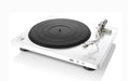Denon DP-450USB | Table tournante Hi-Fi - Port USB - Bras de lecture en "S" - Blanc-SONXPLUS.com